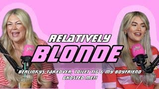 Relatively Blonde podcast cover art