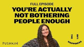 The Happiness Lab with Dr. Laurie Santos podcast cover art