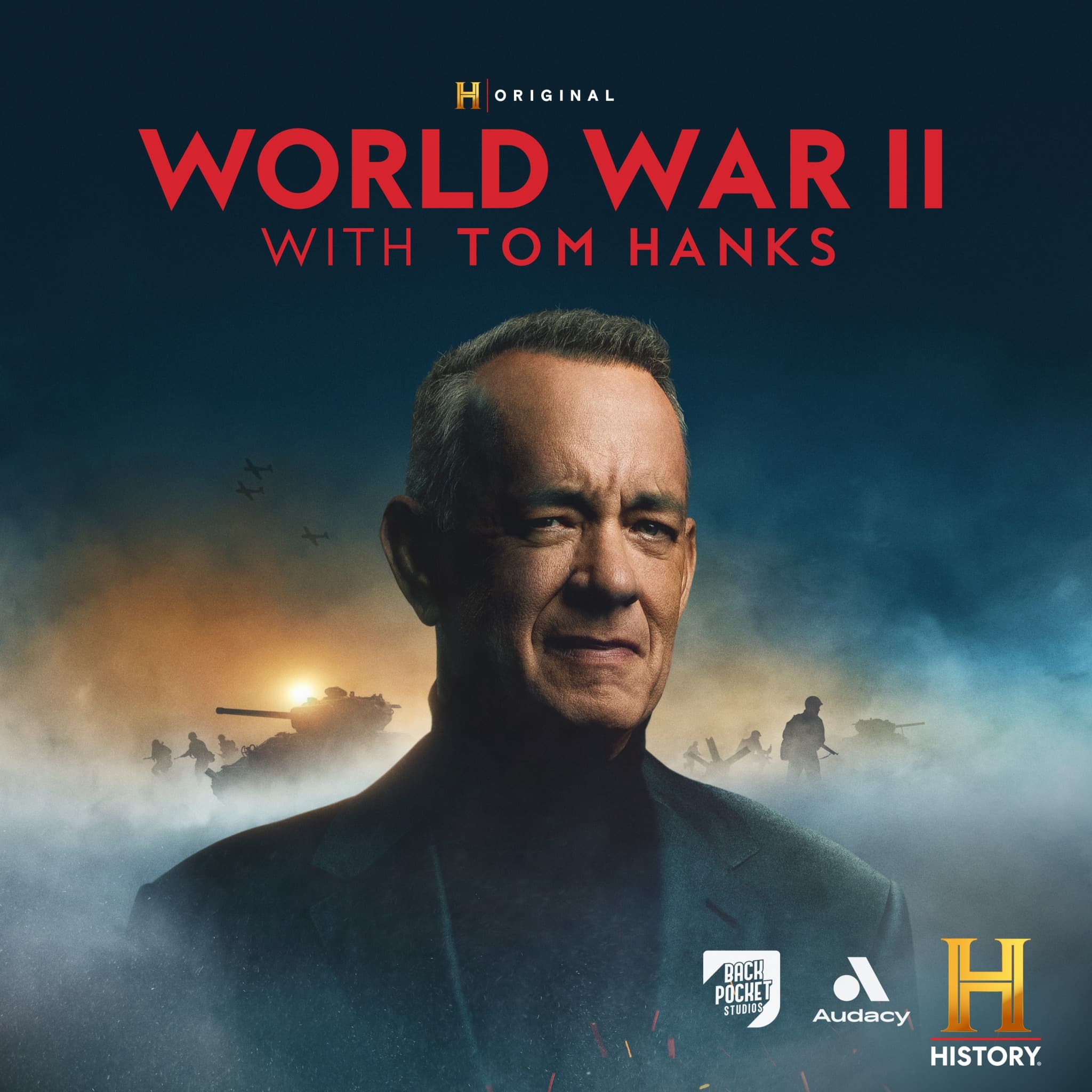 World War II with Tom Hanks podcast cover art