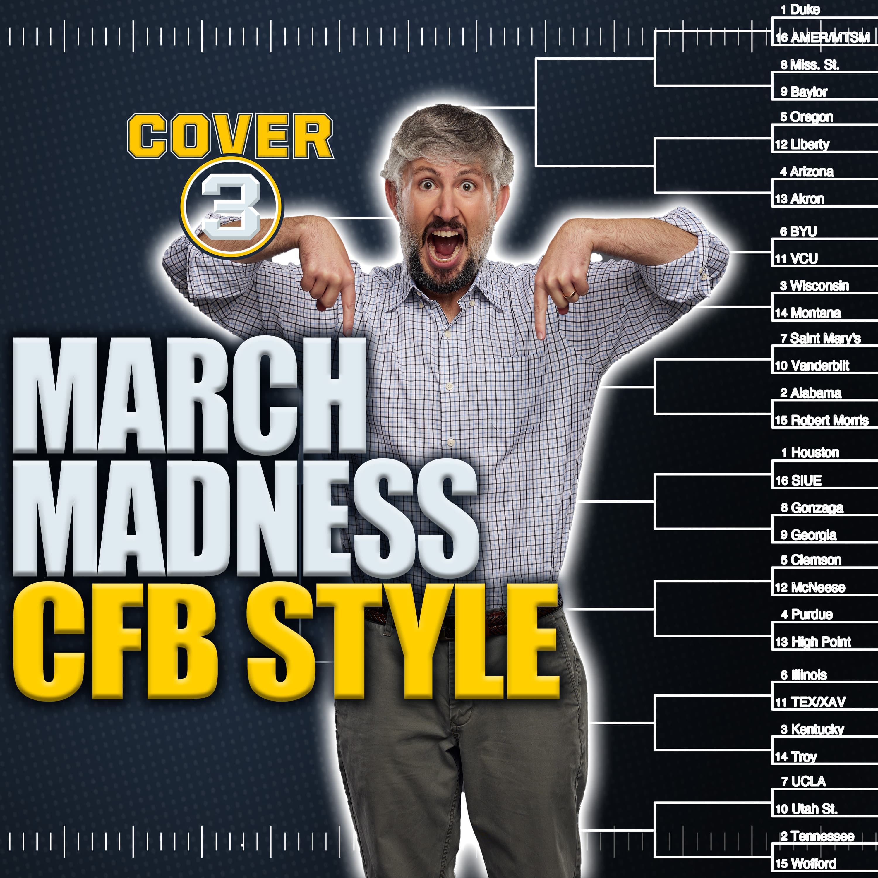 Cover 3 College Football podcast cover art