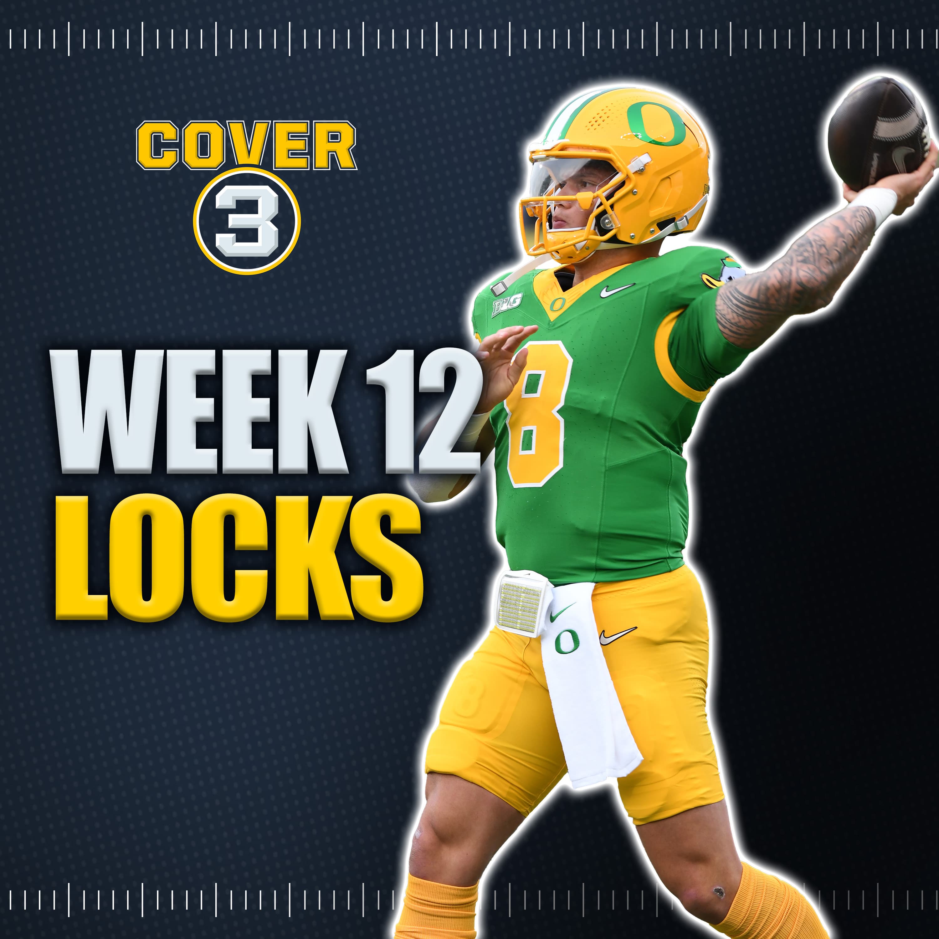 Cover 3 College Football podcast cover art