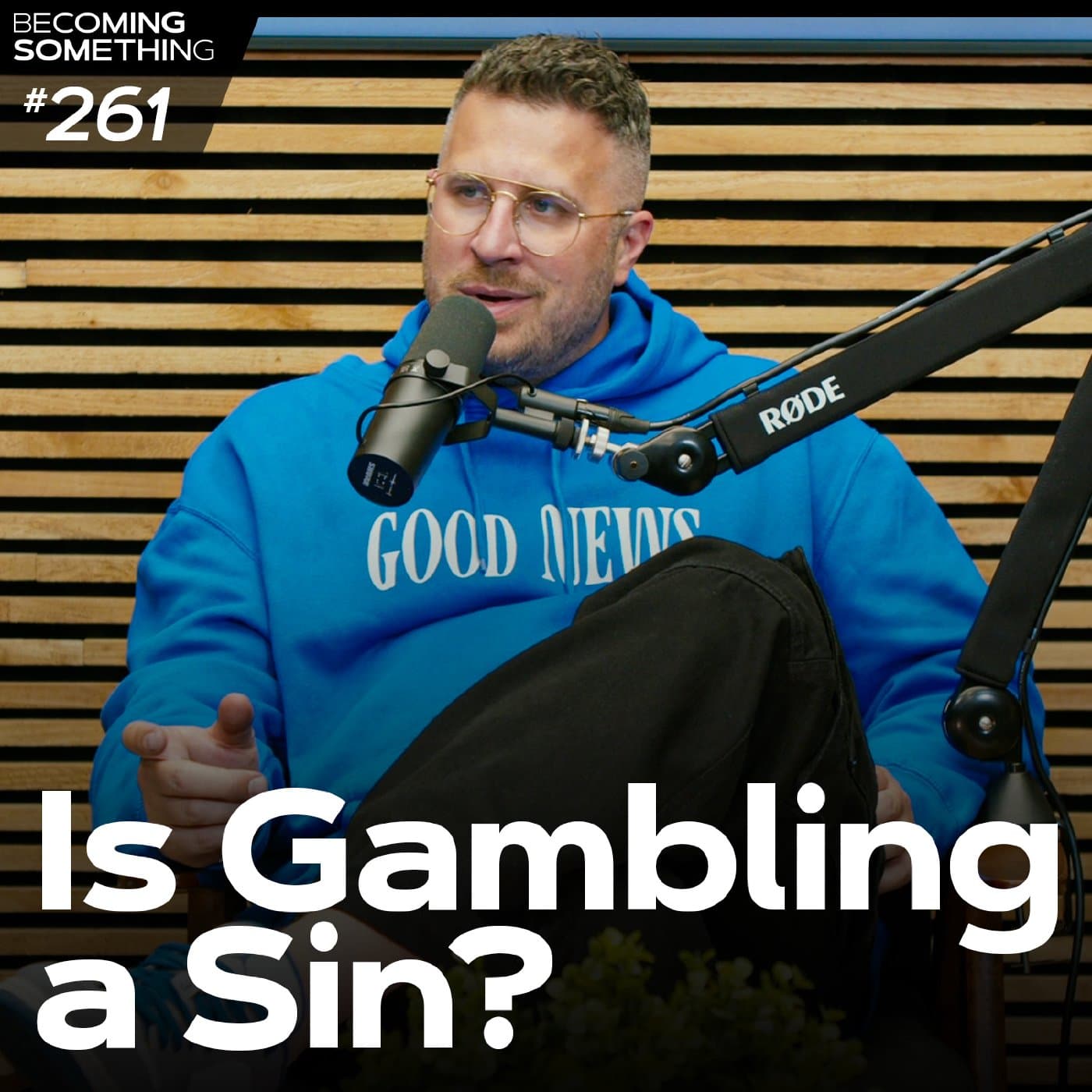 Becoming Something with Jonathan Pokluda podcast cover art