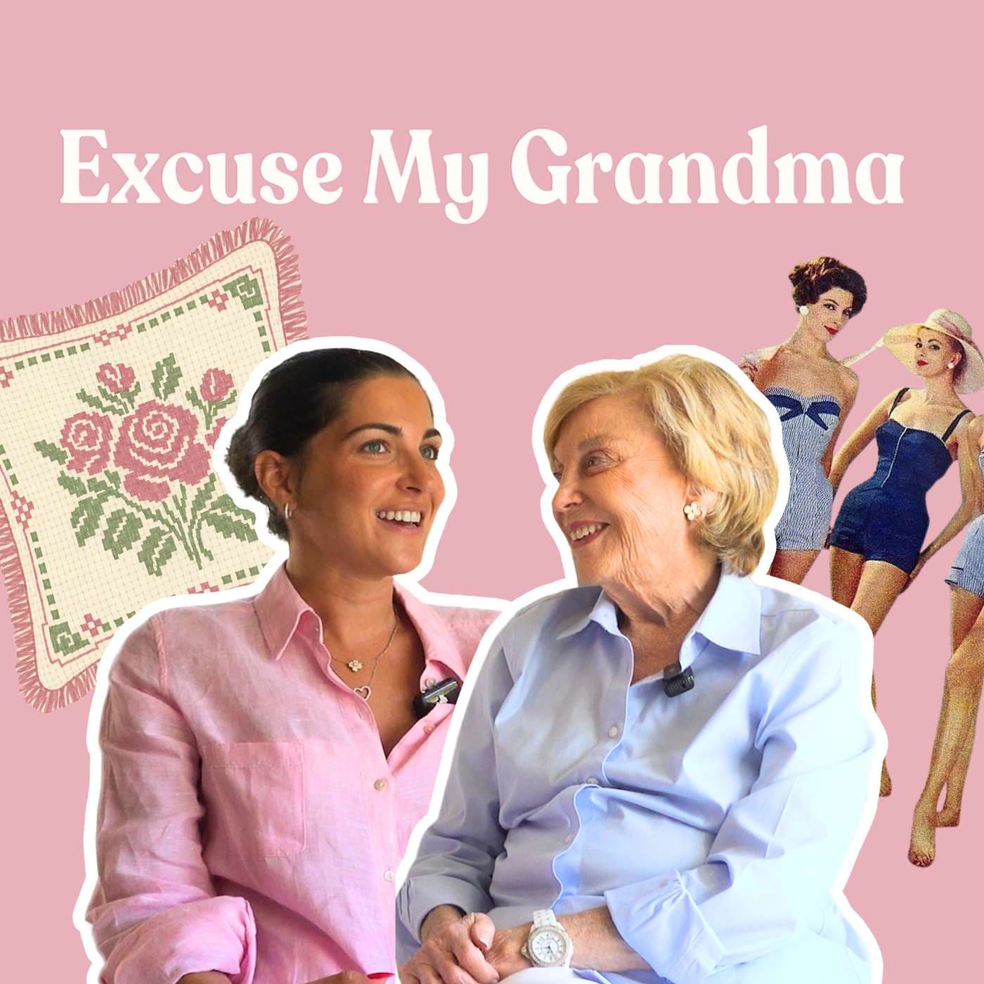 Excuse My Grandma podcast cover art