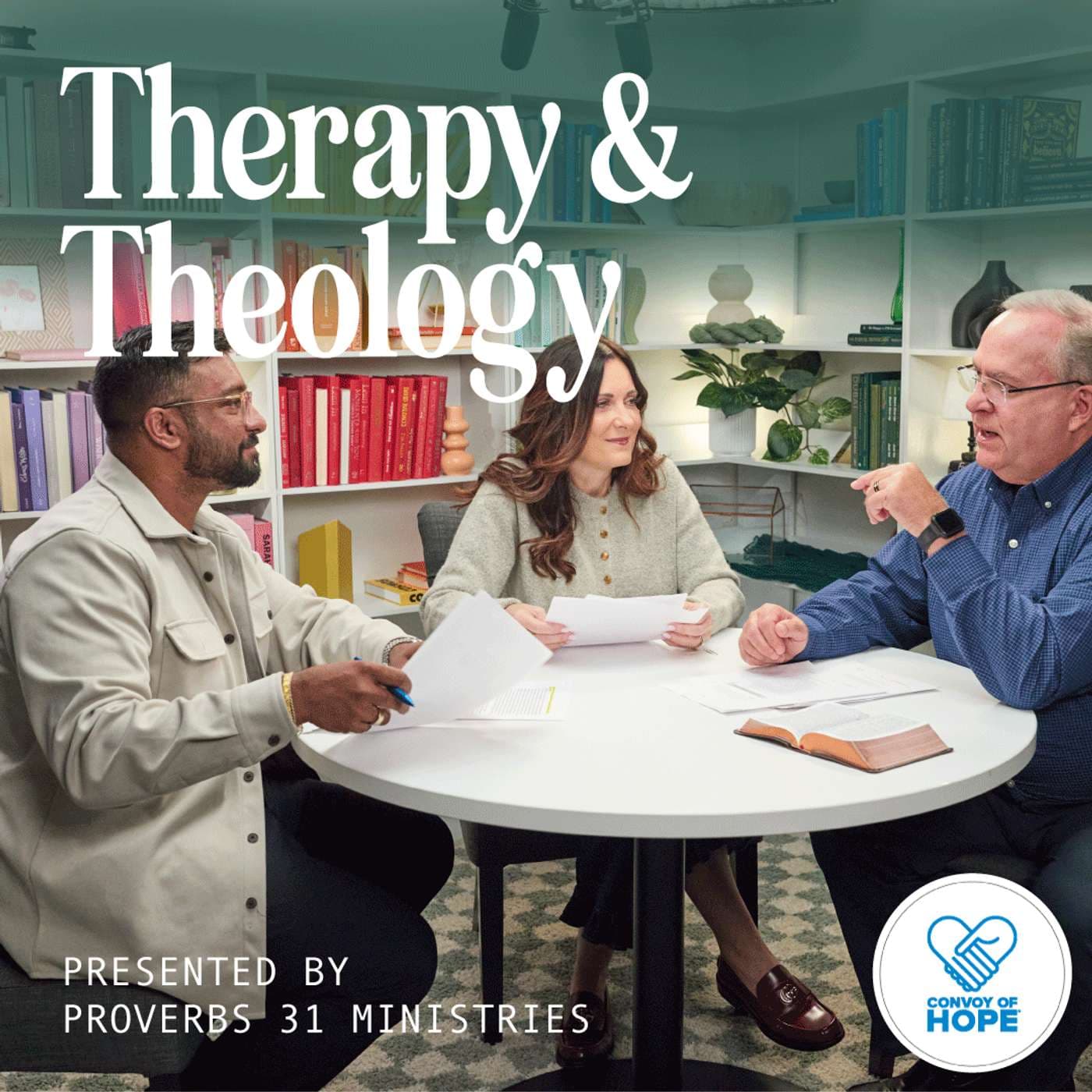 Therapy and Theology podcast cover art