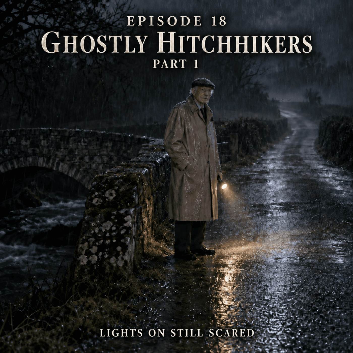 Lights On Still Scared podcast cover art