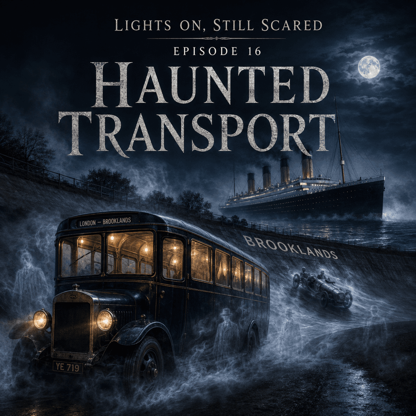 Lights On Still Scared podcast cover art
