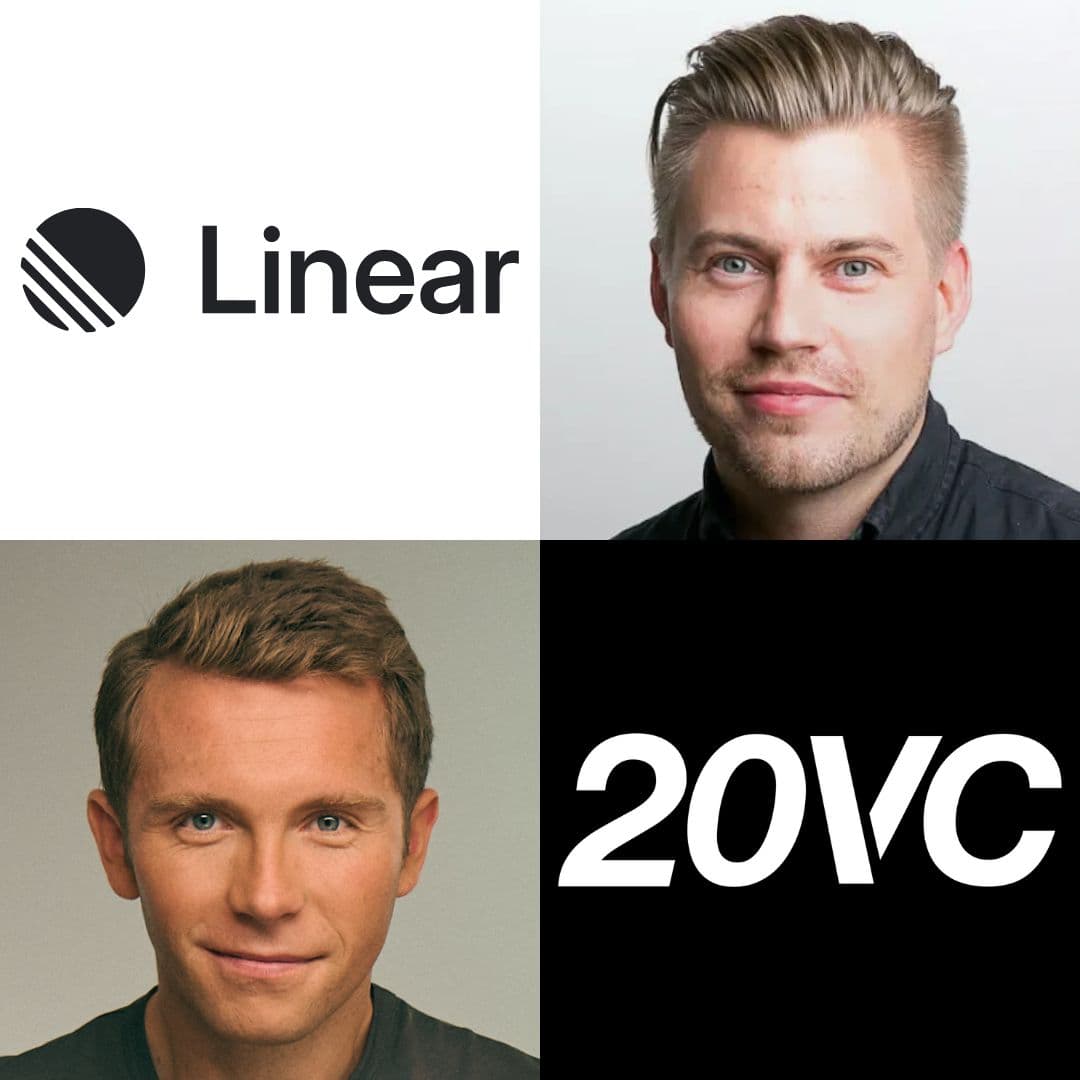 The Twenty Minute VC (20VC): Venture Capital | Startup Funding | The Pitch podcast cover art
