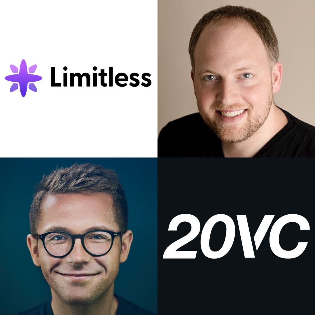 The Twenty Minute VC (20VC): Venture Capital | Startup Funding | The Pitch podcast cover art