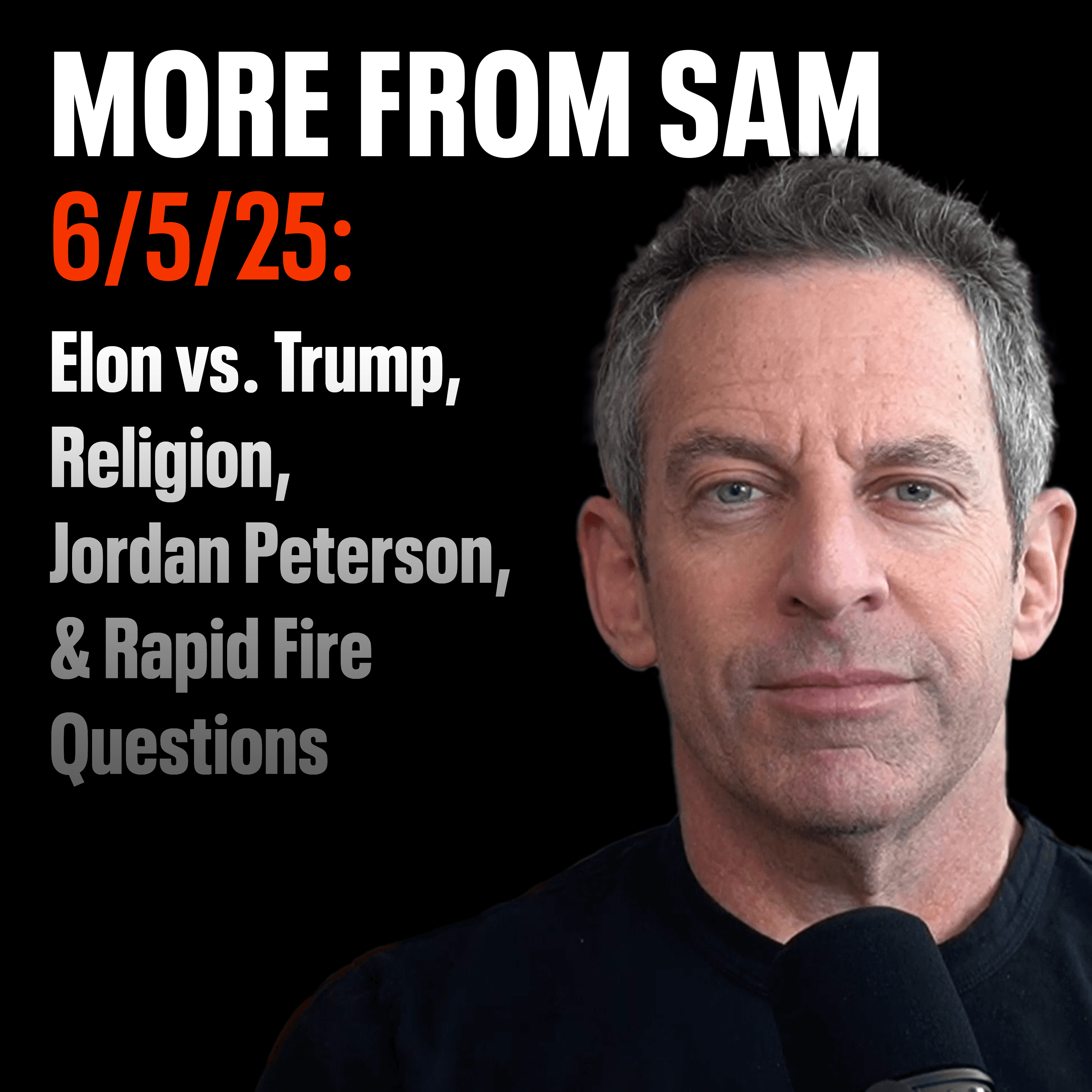 Making Sense with Sam Harris podcast cover art