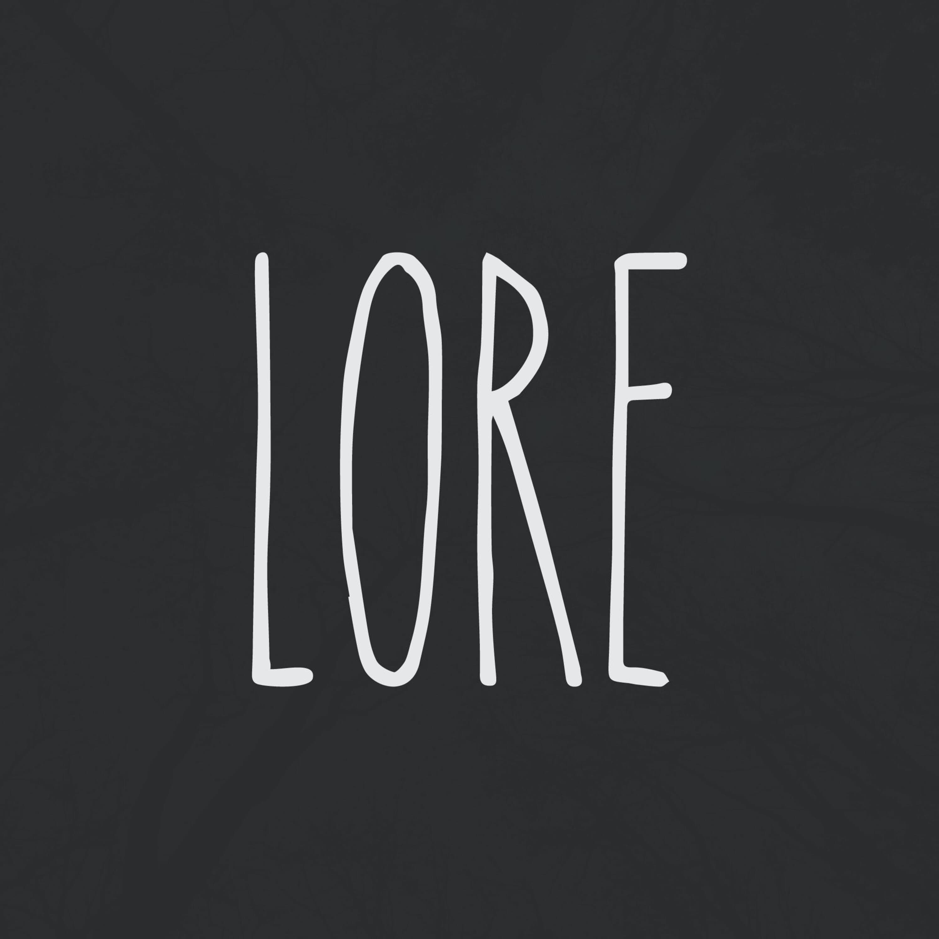 Lore podcast cover art
