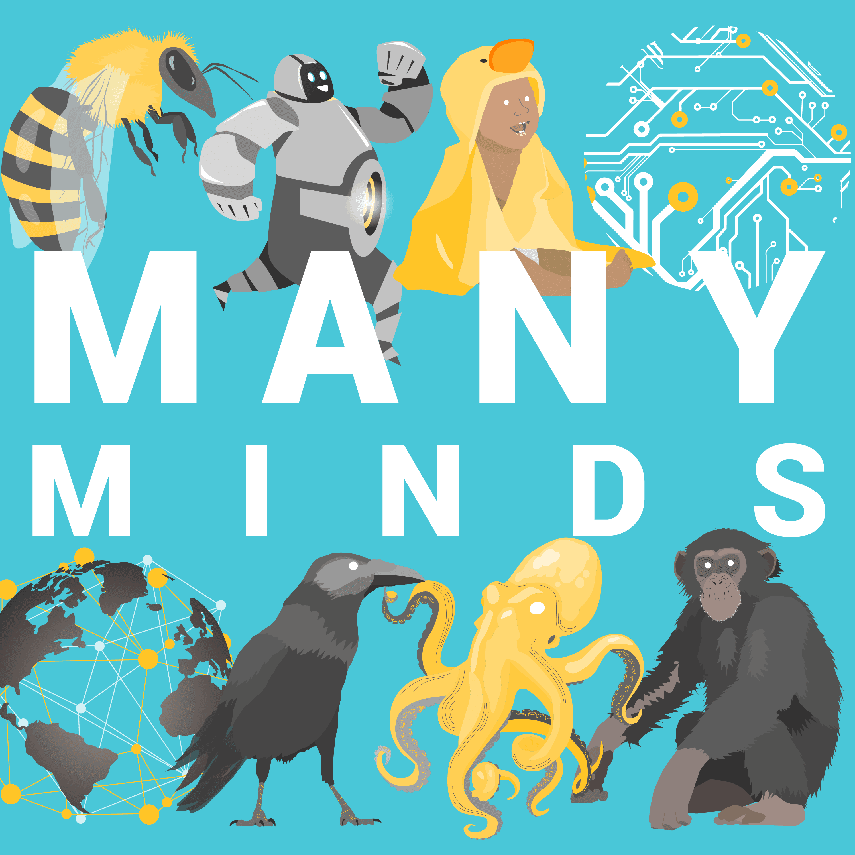 Many Minds podcast cover art