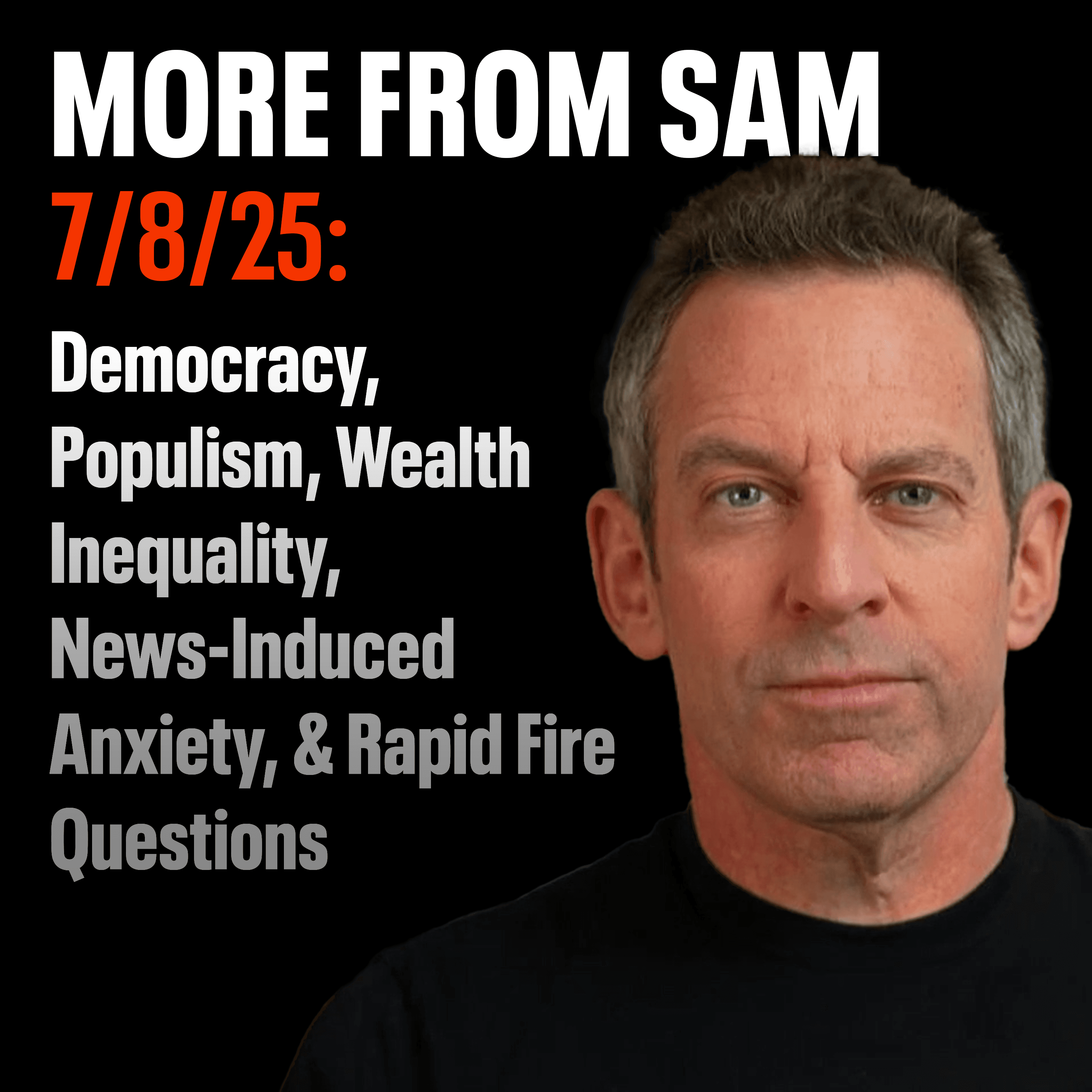 Making Sense with Sam Harris podcast cover art