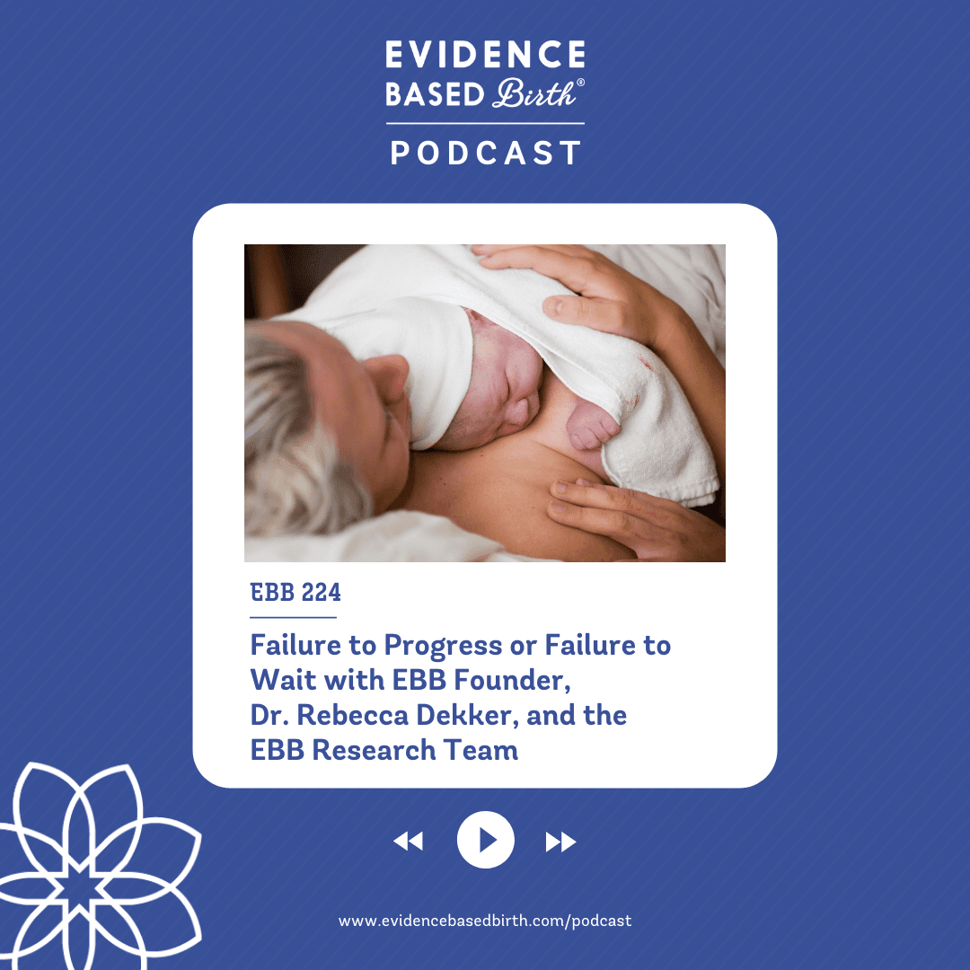 Evidence Based Birth® podcast cover art