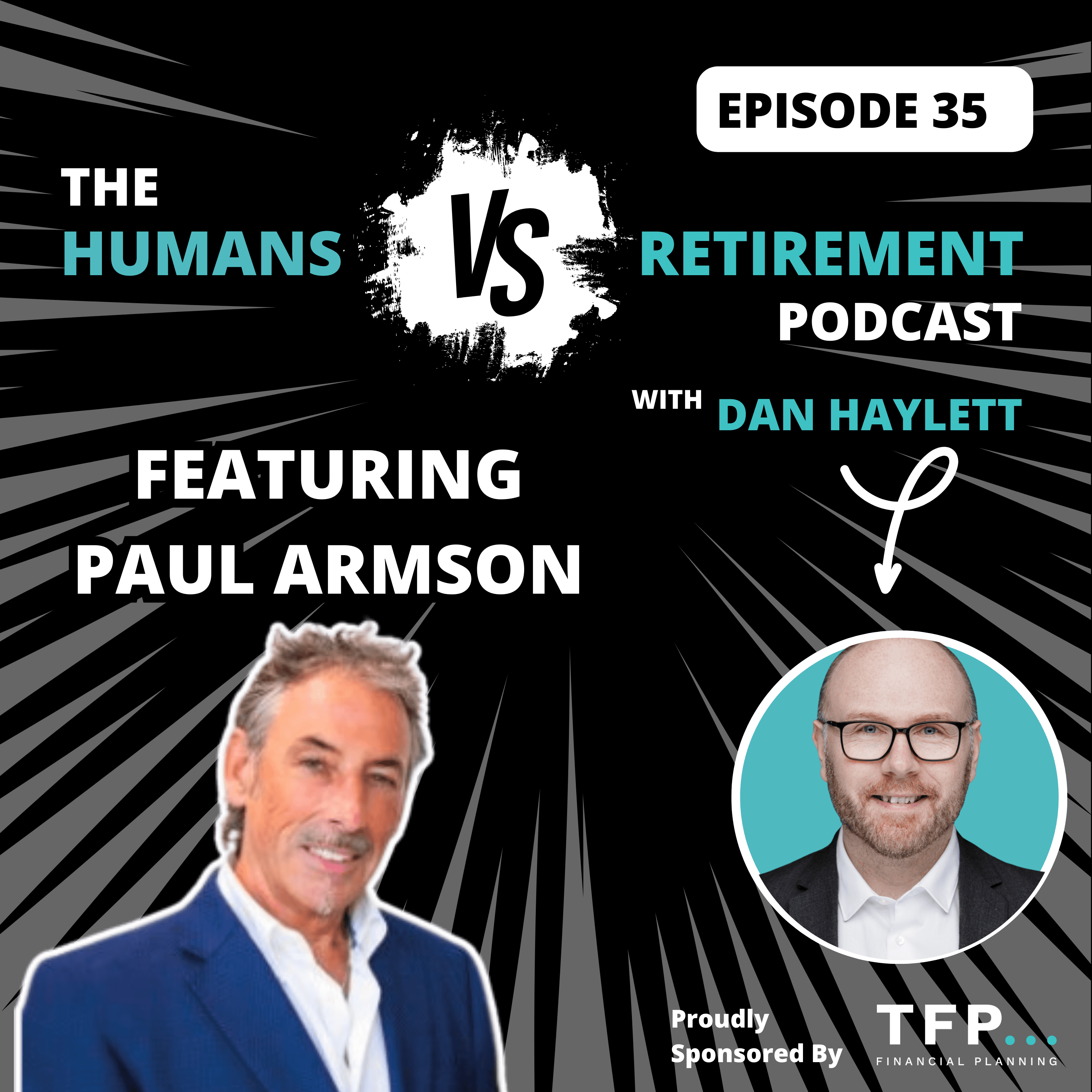 The Humans vs Retirement Podcast cover art