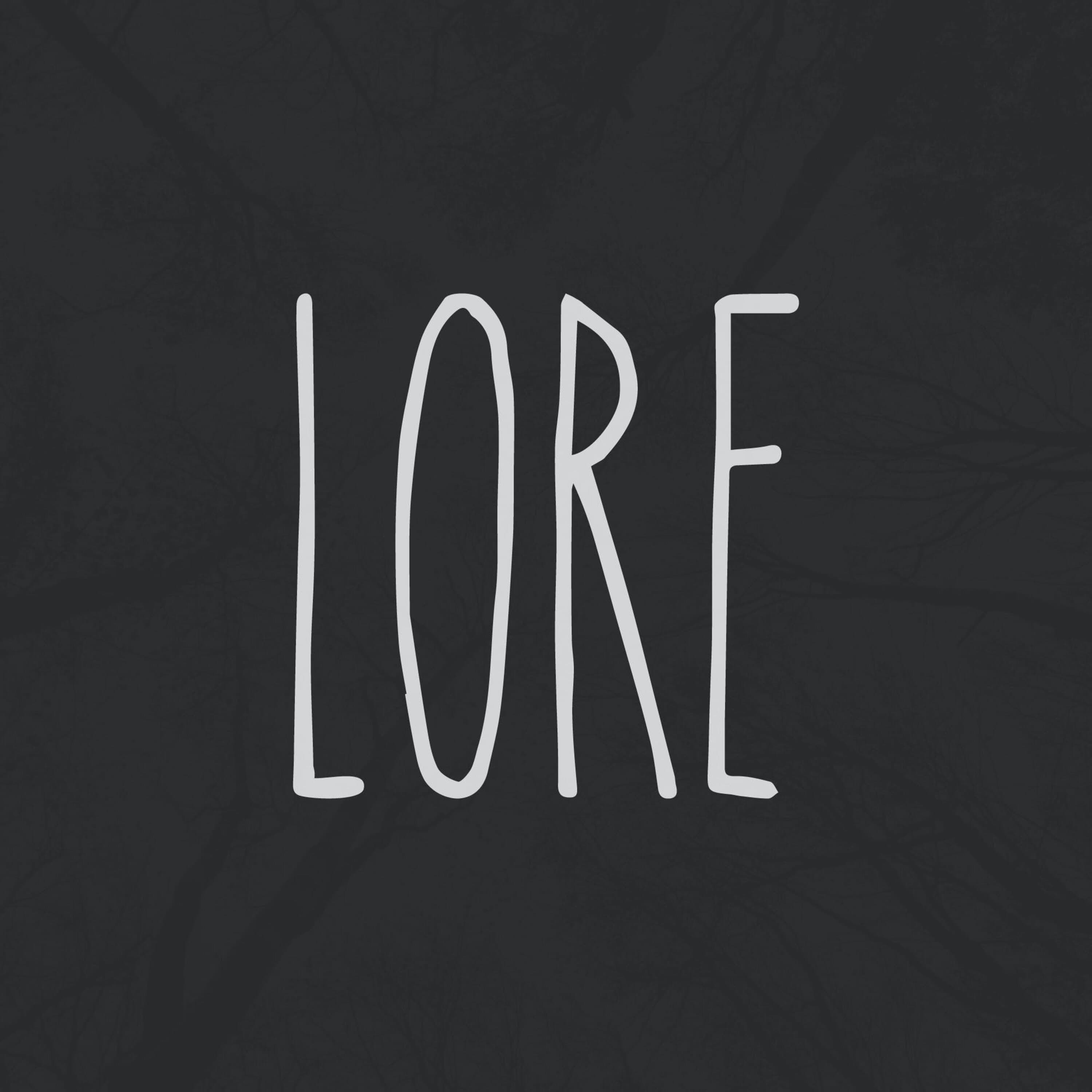 Lore podcast cover art