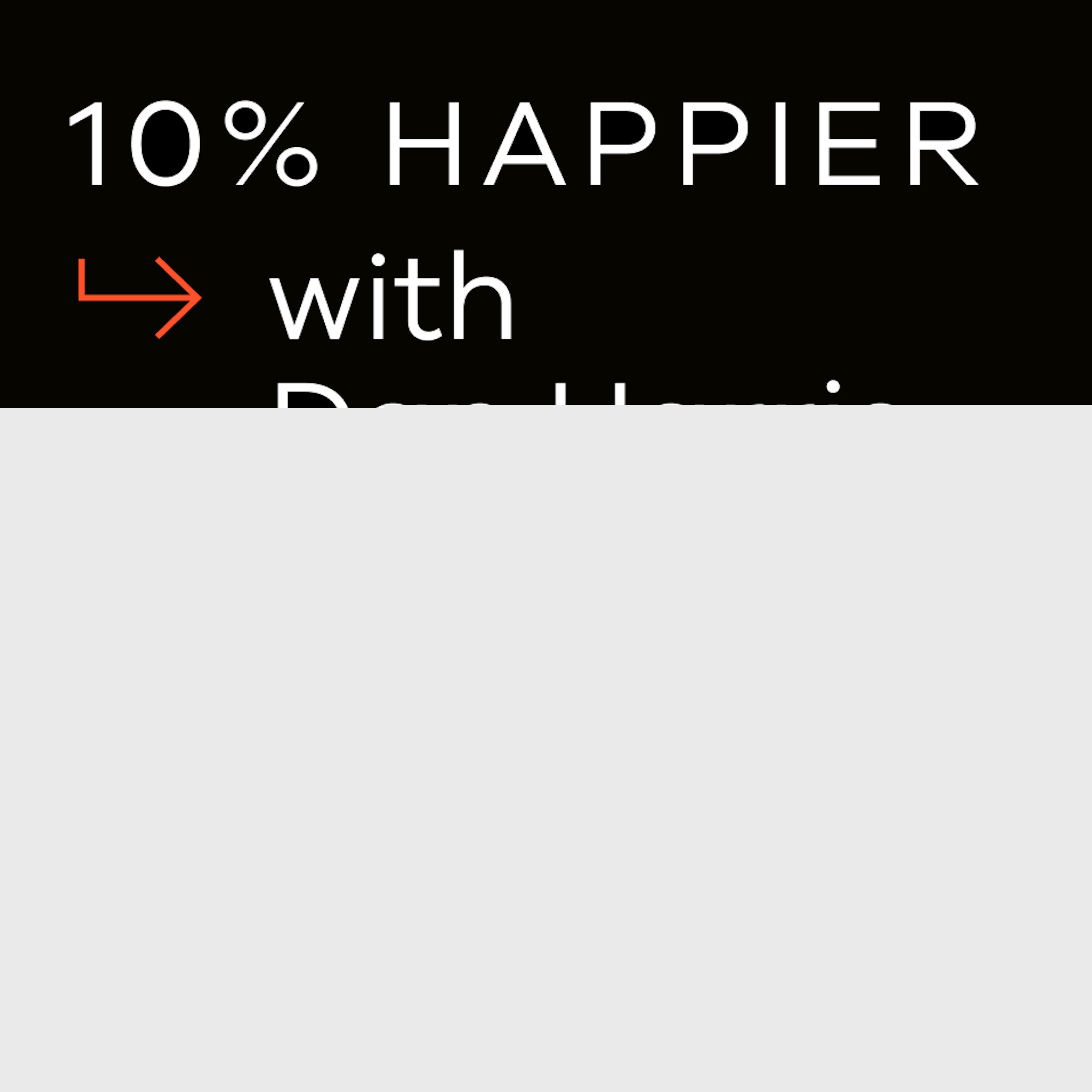 10% Happier with Dan Harris podcast cover art