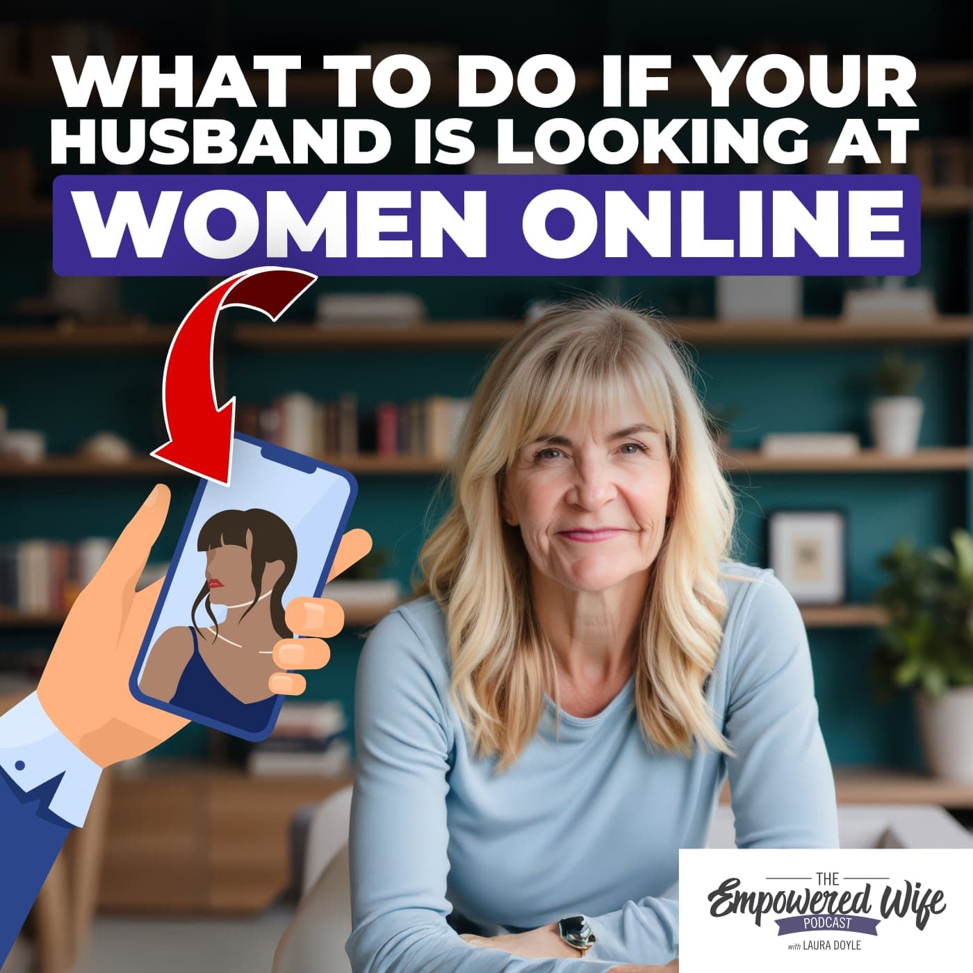 The Empowered Wife Podcast: Marriage Help with Laura Doyle cover art