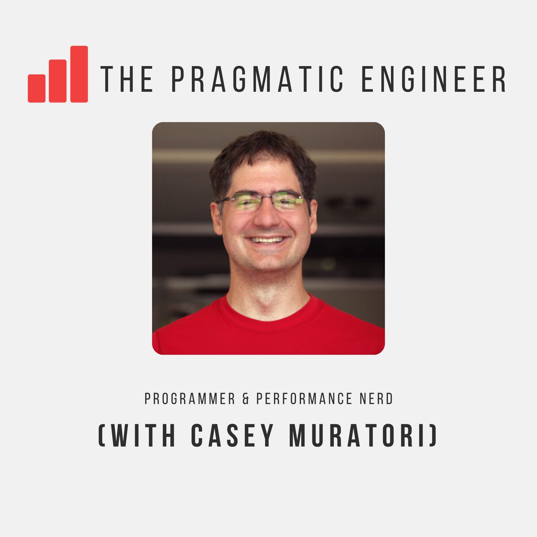 The Pragmatic Engineer podcast cover art